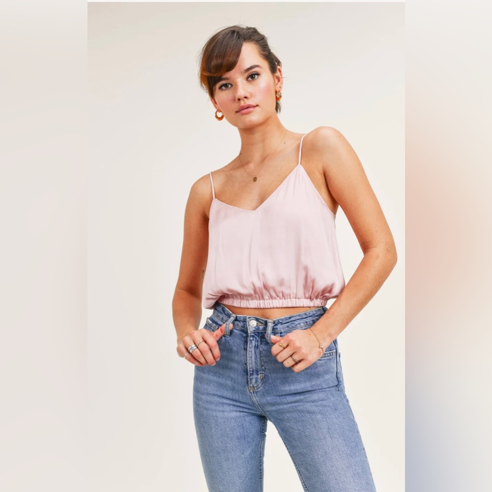 Cute Pink size S Tank top!